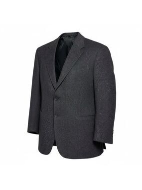 VINTAGE Evan Picone 100% CAMELHAIR Grey Luxury Designer Blazer Coat Mens 48 L
